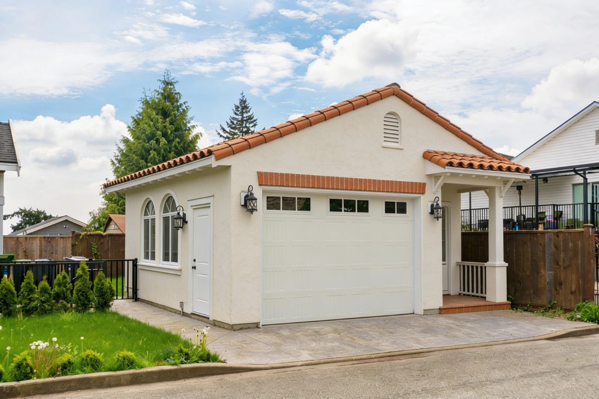 Custom garage conversion ADU project in Los Angeles designed and built by LA DREAM ADU