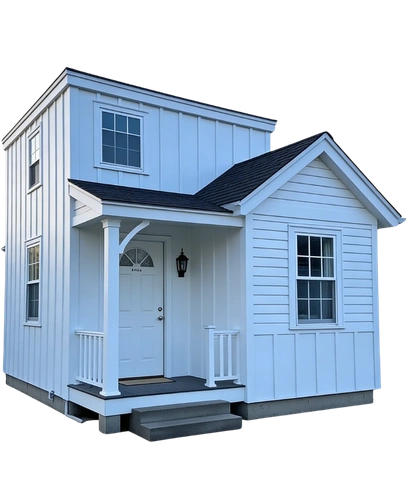 Compact prefabricated style ADU home in Los Angeles delivered by LA DREAM ADU team